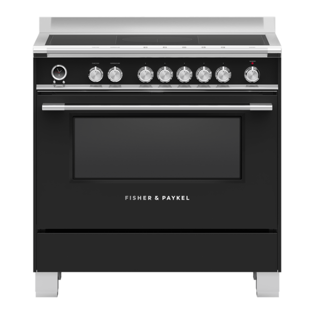 Fisher And Paykel OR90SCI6B1 90cm Induction, Pyrolytic Range cooker