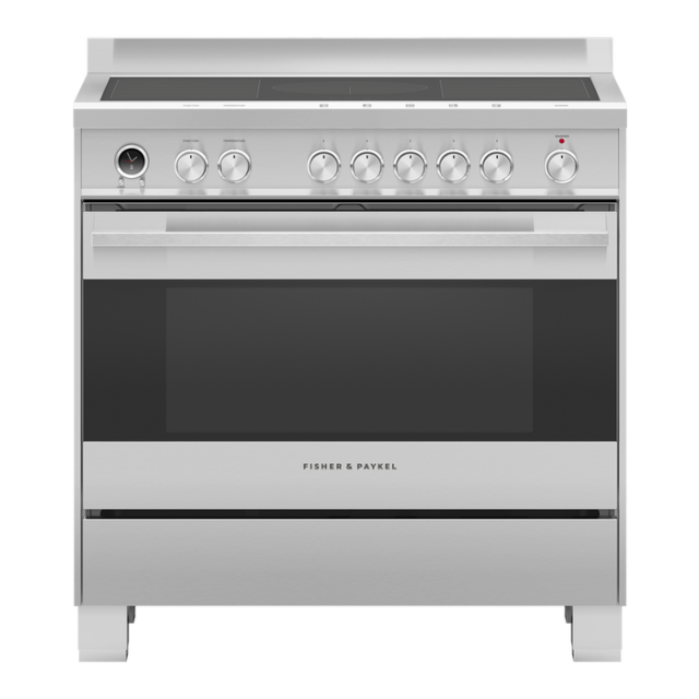 Fisher And Paykel OR90SDI6X1 90cm Induction Pyrolytic Range cooker