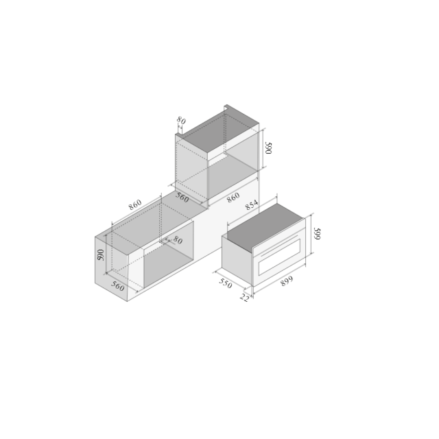 Ilve OV90SM3/ Roma 90cm Oven