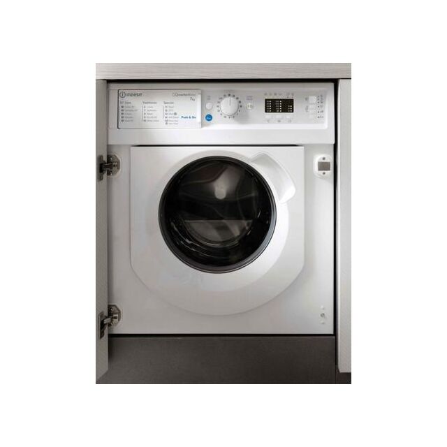 Indesit BIWMIL71252UKN Integrated Washing Machine 