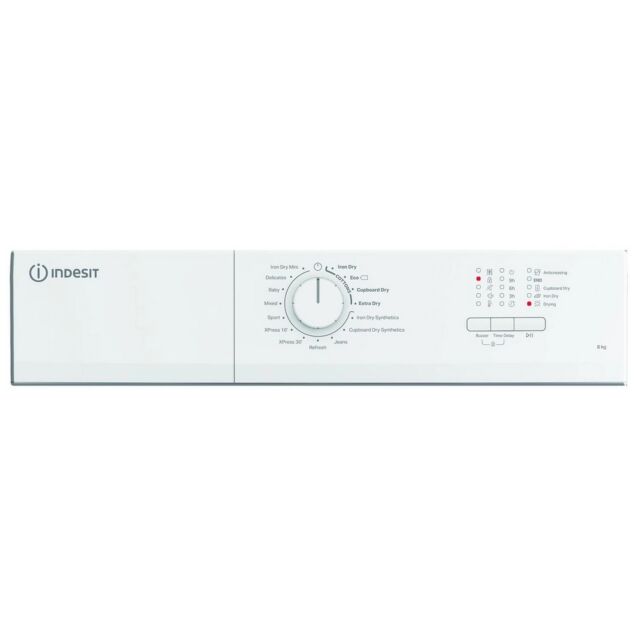 Indesit CYDA81WWGLUK 8Kg Vented Dryer