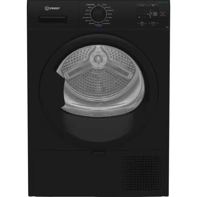 Indesit CYSD82DBBUK 8KG Heat Pump Tumble Dryer