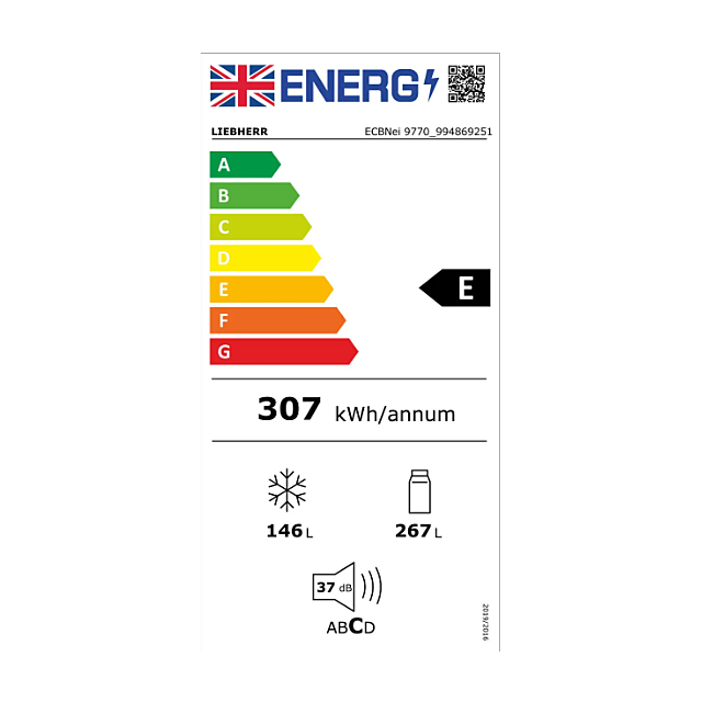 Liebherr ECBNEI 9770 Monolith Fridge Freezer 