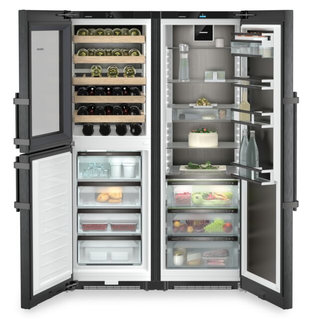 Liebherr XRCBS5295 Side by Side Fridge Freezer with Wine cooler