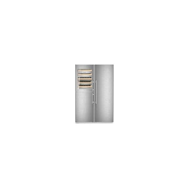 Liebherr XRCST5295 Side by side Fridge freezer with Wine cooler.
