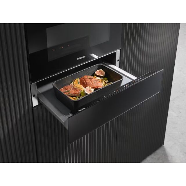 Miele ESW7010 black 14cm Warming Drawer