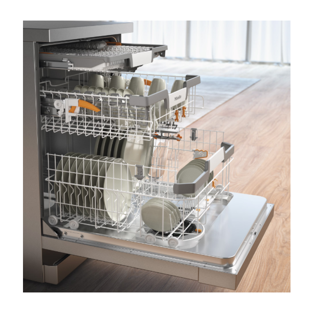 Miele G7600 SC AutoDos Dishwasher-CleanSteel