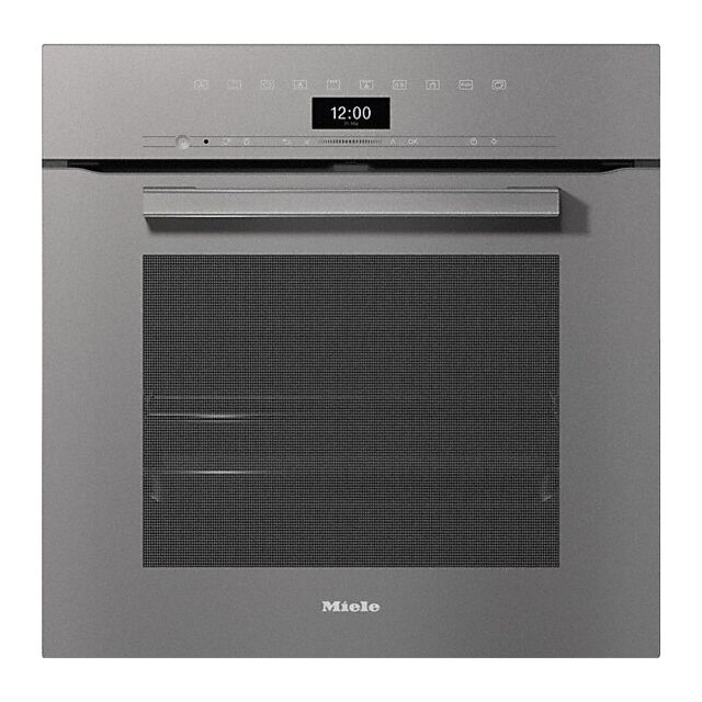 Miele H7464BP VitroLine Grey Pyrolytic Single Oven