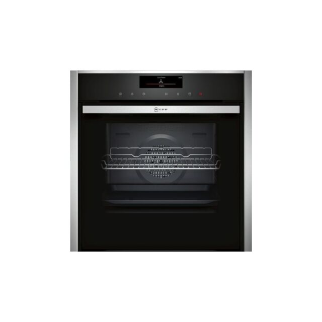 Neff B48FT78H0B Slide&Hide Single oven with Steam, one only Ex-Demo