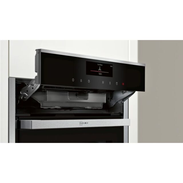 Neff B48FT78H0B Slide&Hide Single oven with Steam, one only Ex-Demo