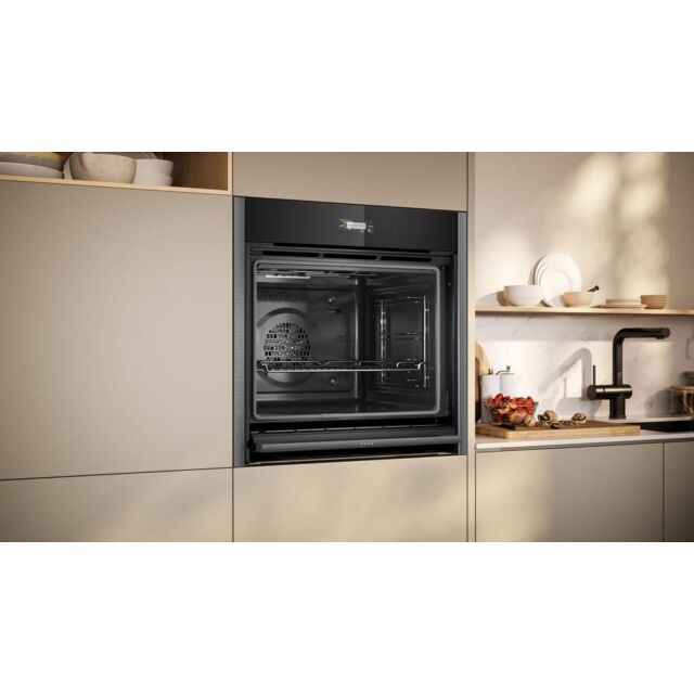 Neff B54CR71G0B Slide & Hide Pyrolytic Single Oven
