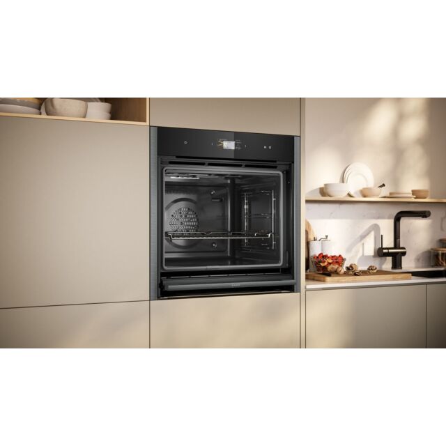 Neff B64VS71G0B Slide & Hide Pyrolytic Single Oven