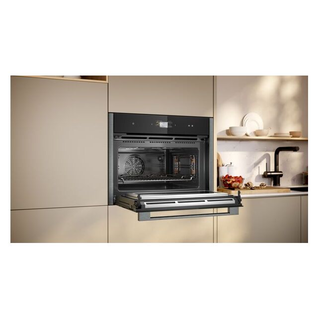 Neff C24MS71G0B Pyrolytic Compact Combi Microwave