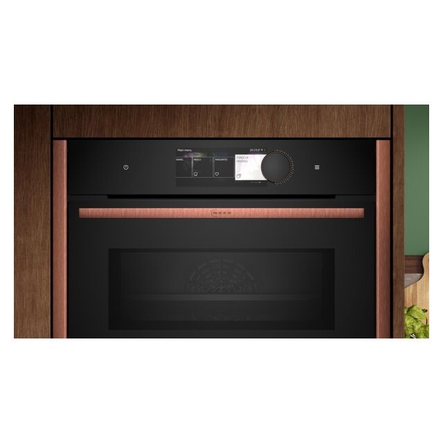Neff C29MY7MY0 Flex Design compact pyrolytic oven with microwave