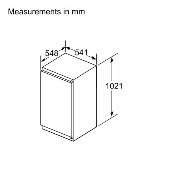 Neff KI1311SE0 Integrated Fridge