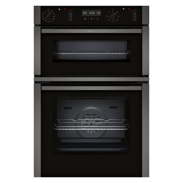 Neff U2ACH7AG7B Pyrolytic Double Oven