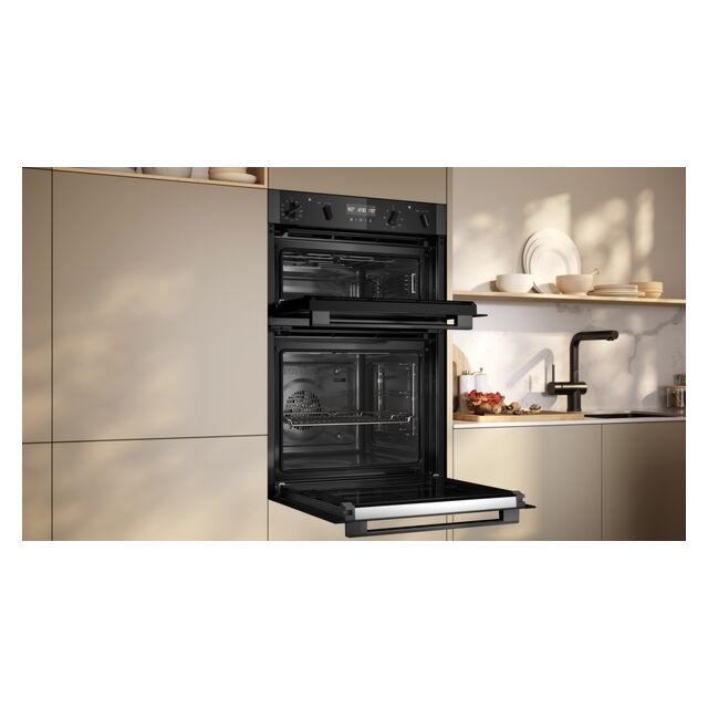 Neff U2ACH7AG7B Pyrolytic Double Oven