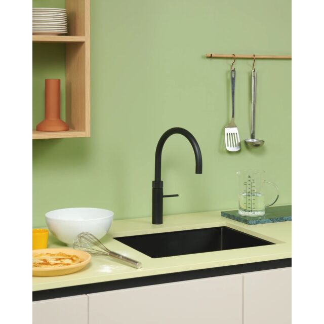 Quooker FNRBLK Tap Fusion Round black