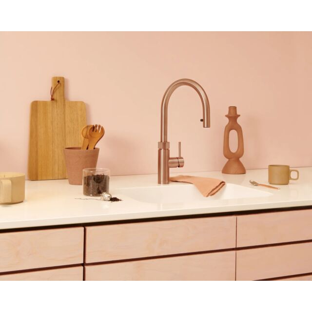 Quooker FXRRCO Tap Flex rose copper