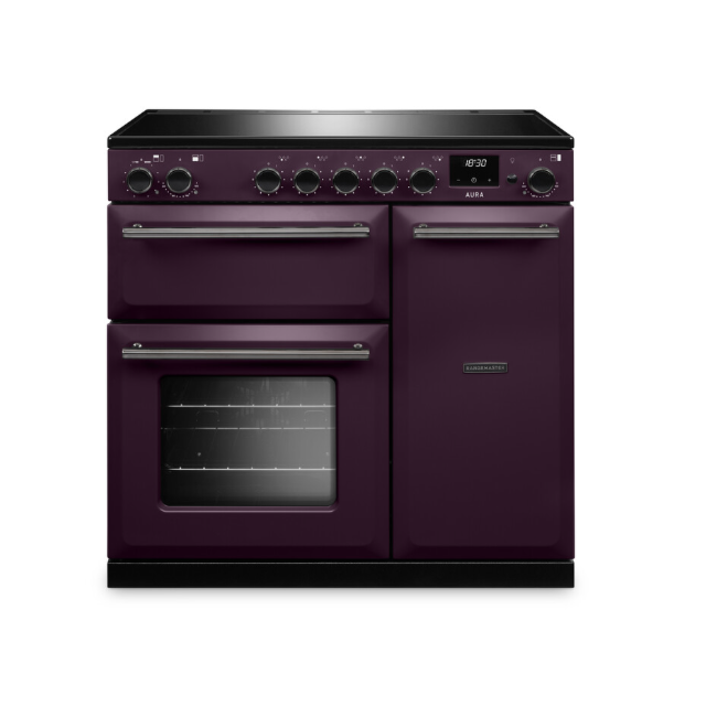 Rangemaster Aura 90cm Induction Plum - Onyx