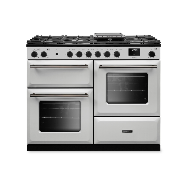 Rangemaster Aura 110cm Dual Fuel White - Onyx