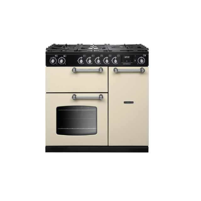 Rangemaster COT90DFPPCR/CM1 COTSWOLD 90cm Dual Fuel Cooker