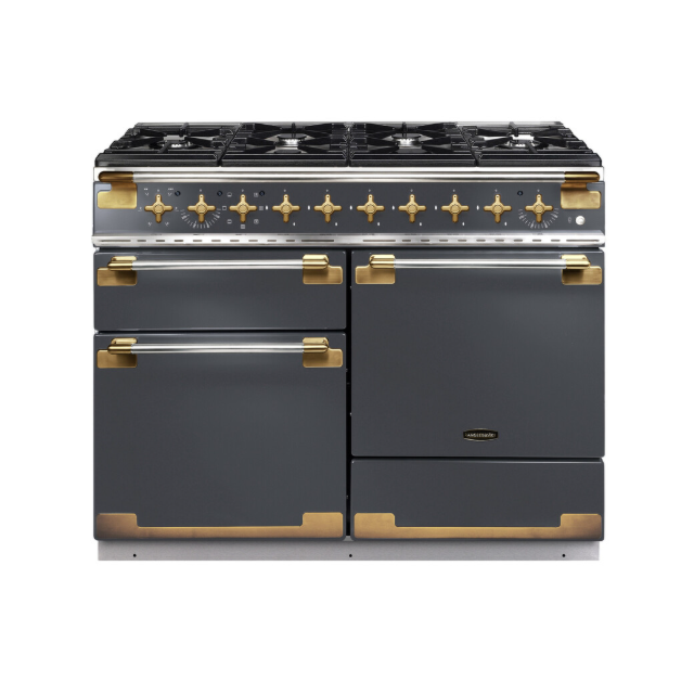 Rangemaster ELISE 110cm Dual Fuel SLATE ANTIQUE BRASS
