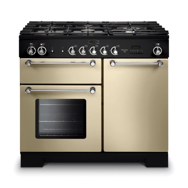 Rangemaster KCH100DFFBL Kitchener 100Cm Dual Fuel