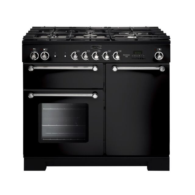 Rangemaster KCH100DFFBL Kitchener 100Cm Dual Fuel