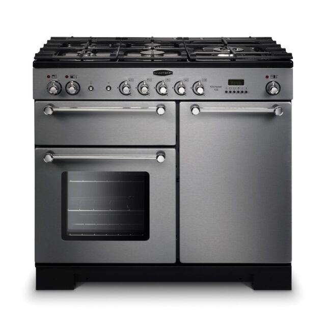Rangemaster KCH100DFFBL Kitchener 100Cm Dual Fuel