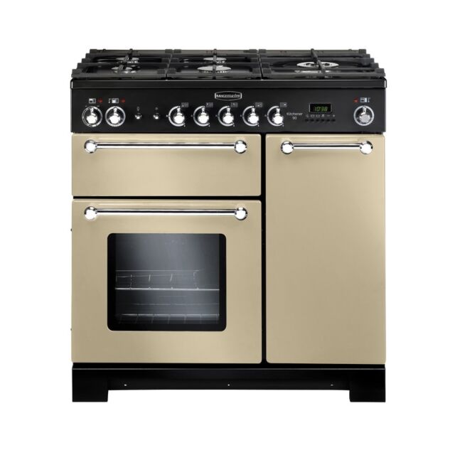 Rangemaster KCH90DFFBL KITCHENER 90cm Dual Fuel