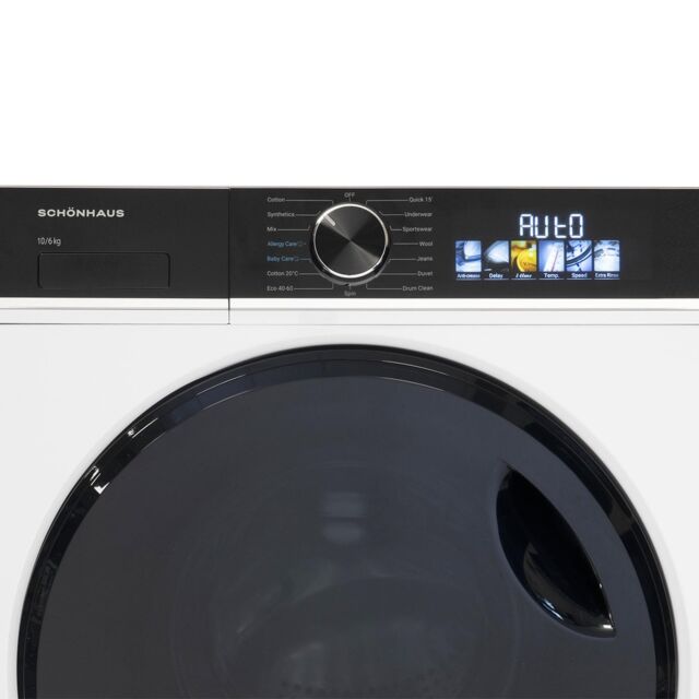 Schonhaus WDSF0110614AW 10kg/6kg Washer Dryer