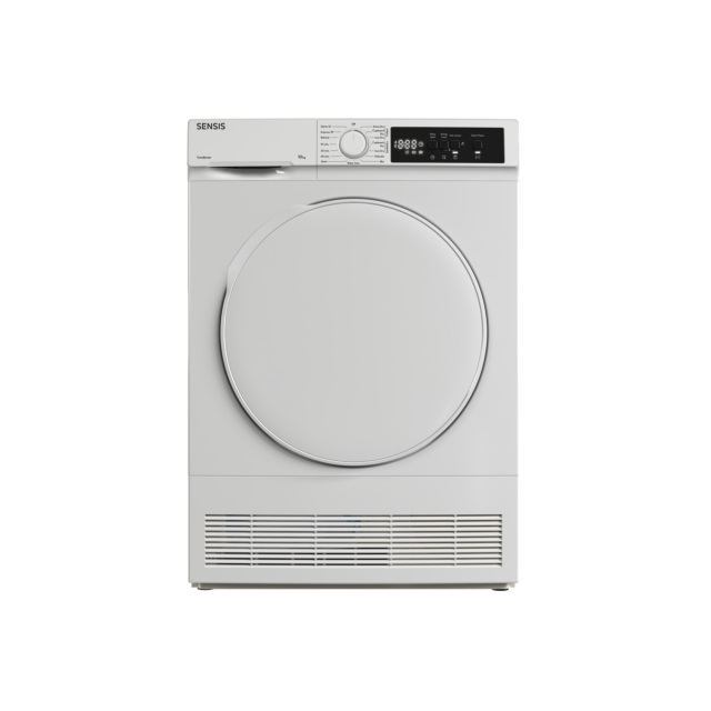 Sensis TDCF0110BW 10kg Condenser Tumble Dryer