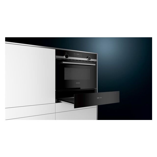 Siemens BI510CNR0B 14cm high Warming Drawer