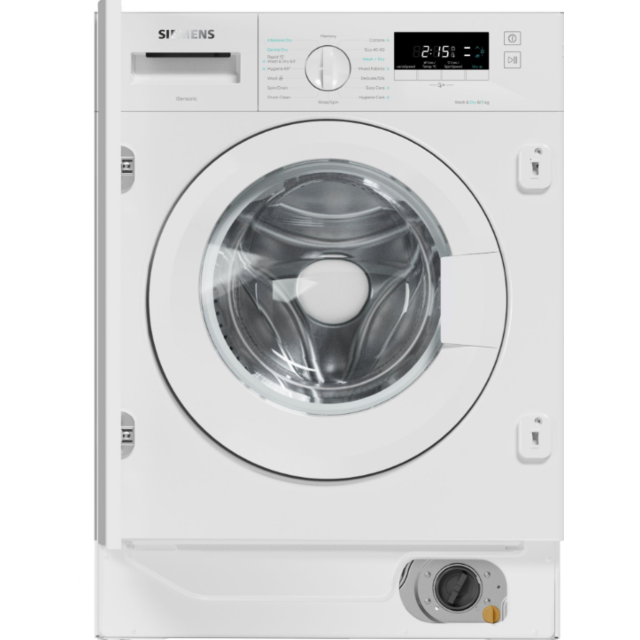 Siemens WK14D260GB Integrated Washer Dryer