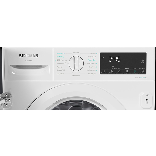 Siemens WK14D490GB Integrated Washer Dryer