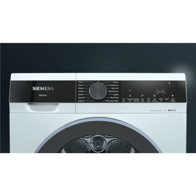 Siemens WQ45G209GB 9kg Heat Pump dryer, ex-display, one only.